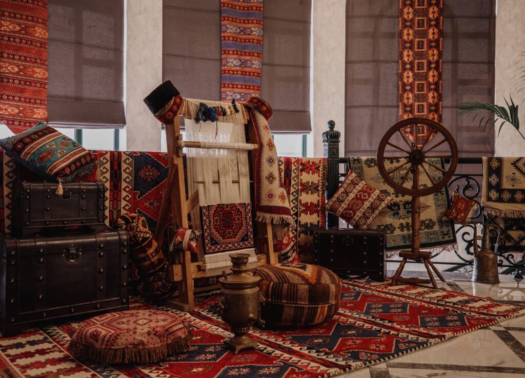 imperfect Persian carpet